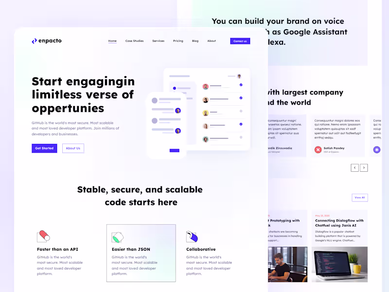 Cover image for enpacto - chatbot development agency
