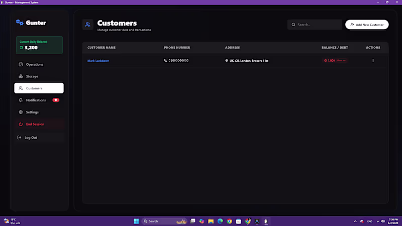 Cover image for Gunter System Management This project is a robust, open-sour...