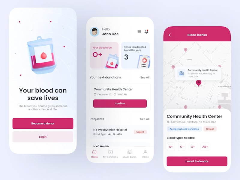Cover image for Blood Donor App