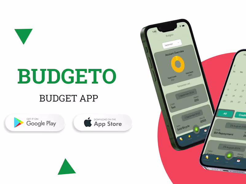Cover image for Budgeto: Financial App