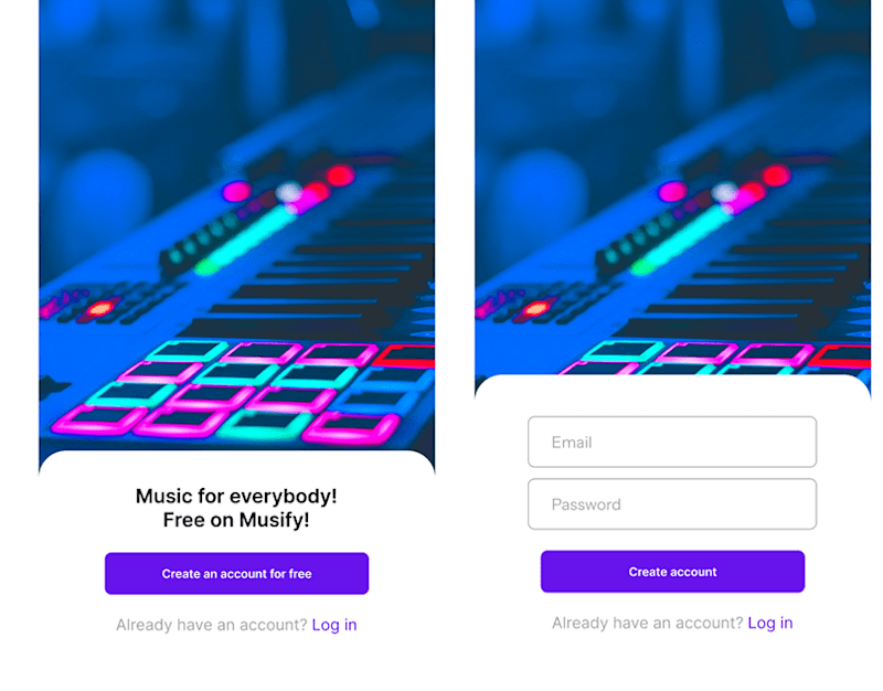 Cover image for Music App :: Behance