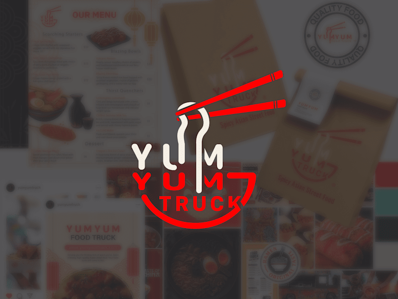 Cover image for Yum Yum Truck | Brand Identity 