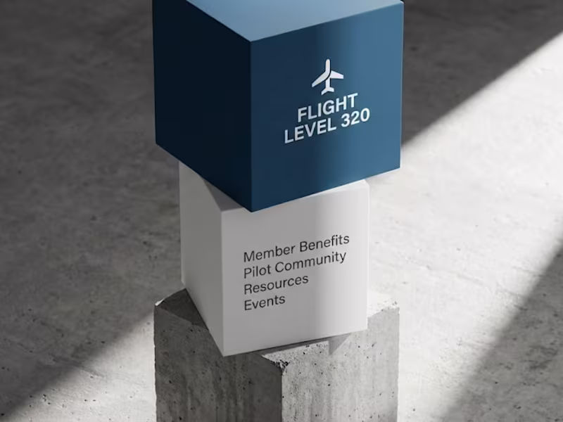 Cover image for (Framer) Flight Level 320 – UX/UI & Redesign for Pilot Community
