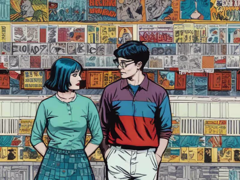 Cover image for Comics art 