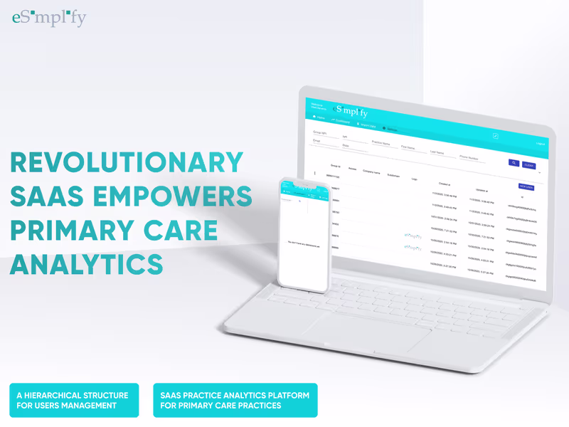 Cover image for Primary Care Analytics SaaS Platform 