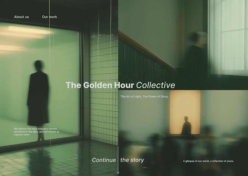 Cover image for The Golden Hour Collective website