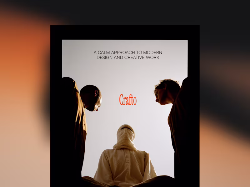 Cover image for Crafto — Brand Identity Design