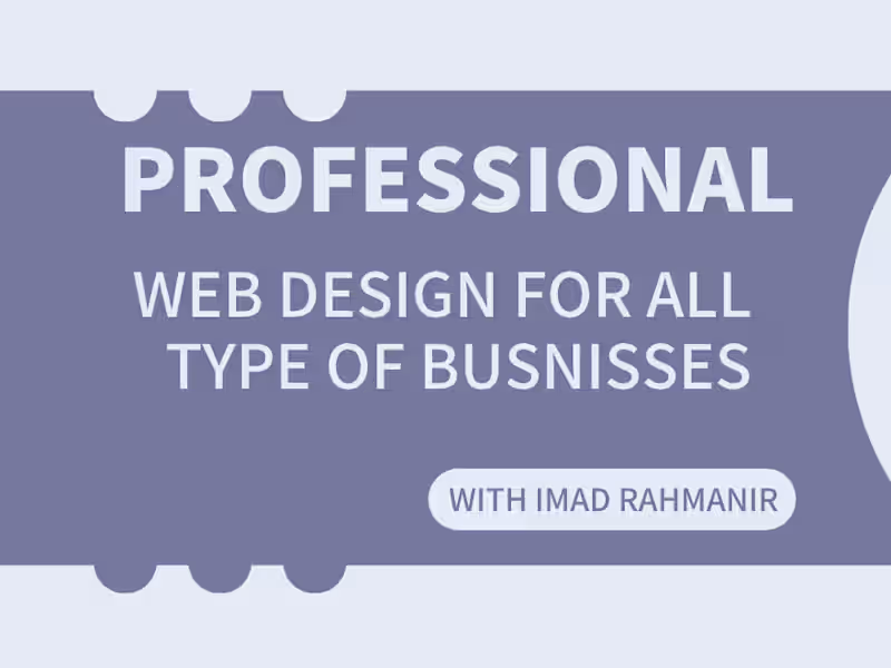 Cover image for web development