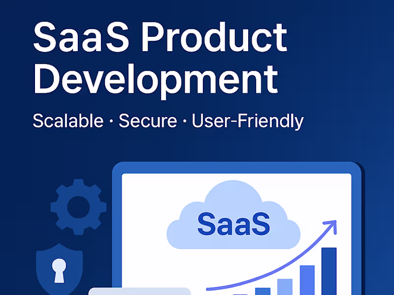 Cover image for SaaS Product Development | Scalable, Secure & User-Friendly