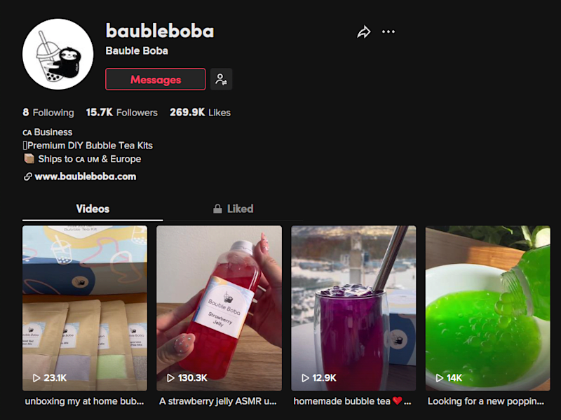 Cover image for Bubble Tea Content Creator