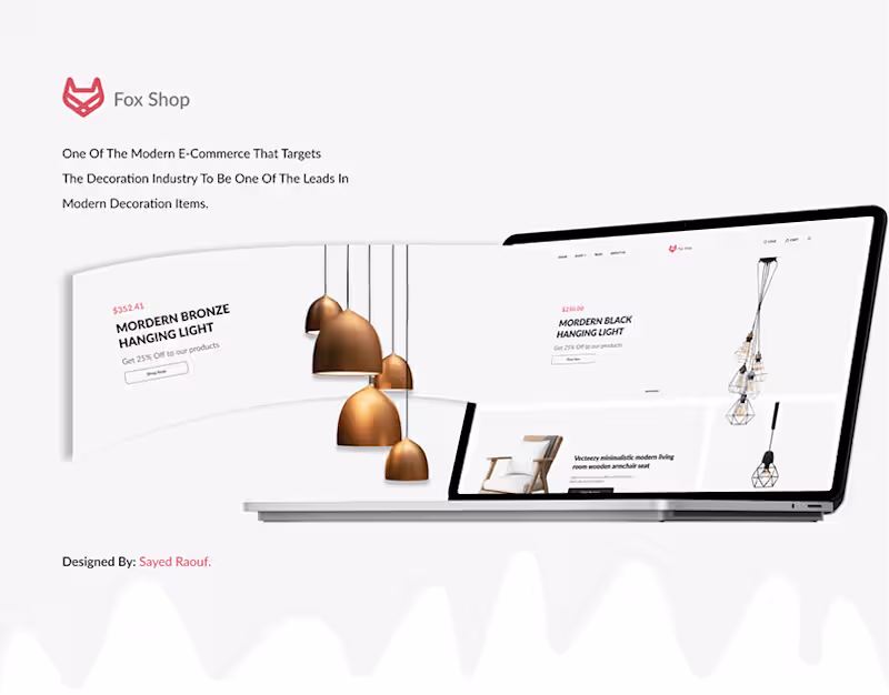 Cover image for FOX SHOP (E-Commerce) :: Behance