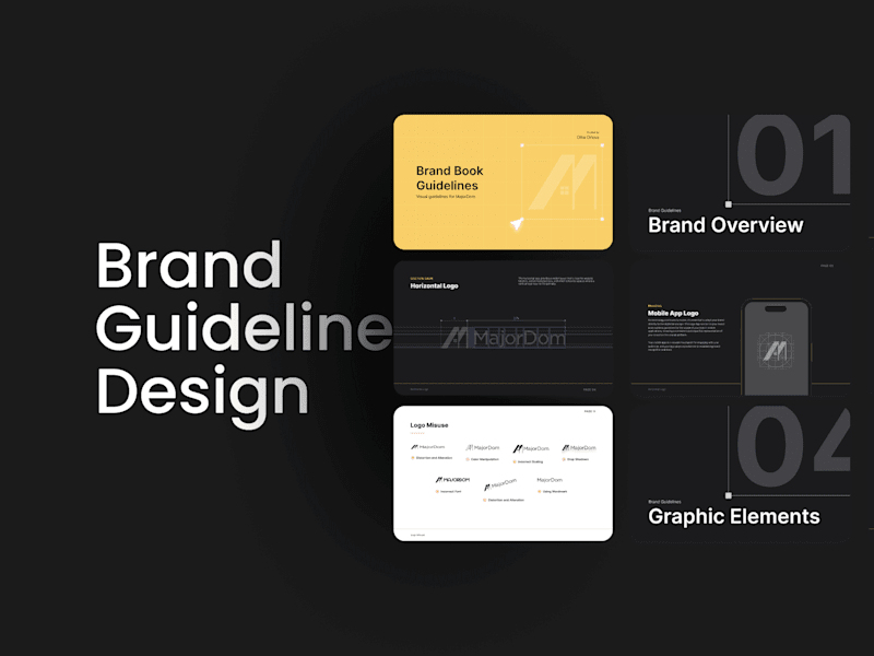 Cover image for Professional Brand Guideline Design for Consistent Identity