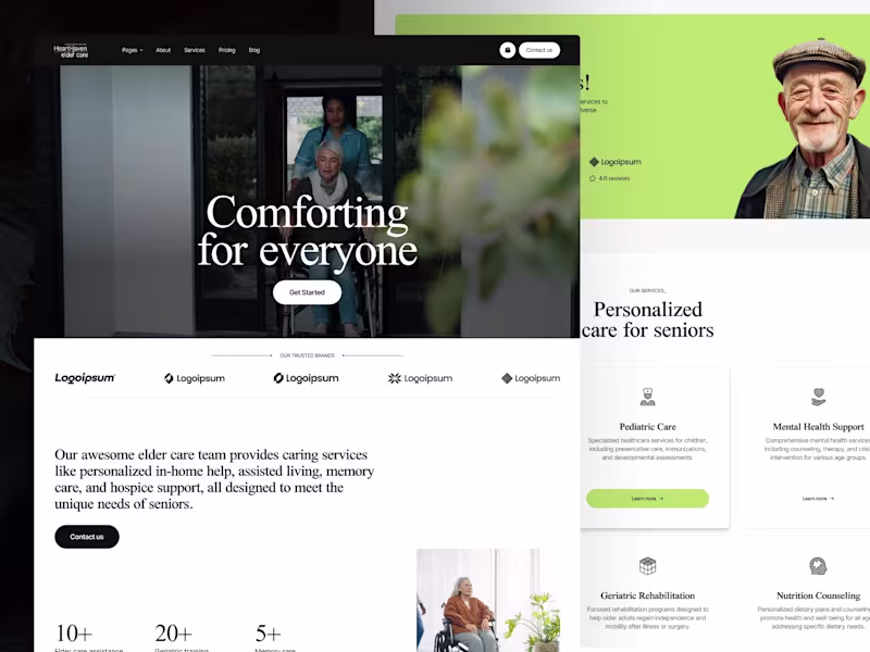 Cover image for Oldage — Elderly Care, Old