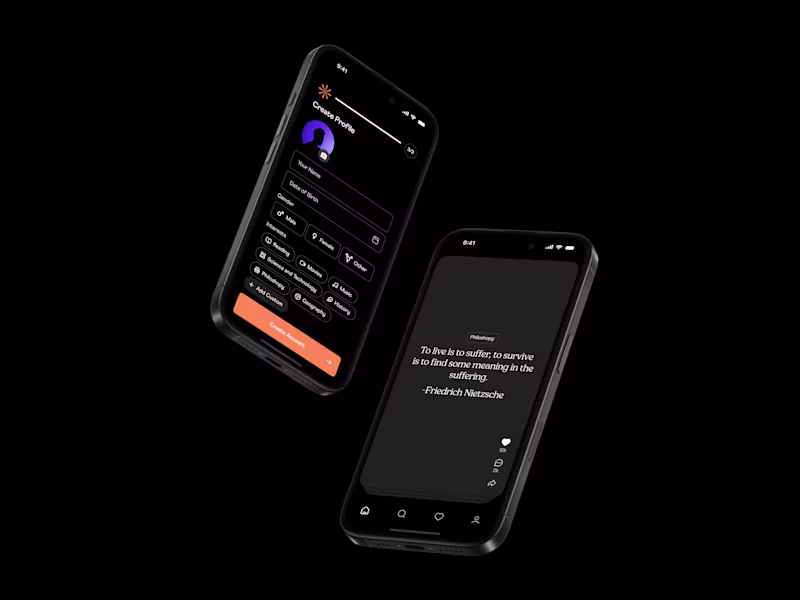 Cover image for MindReel | Mobile App Design