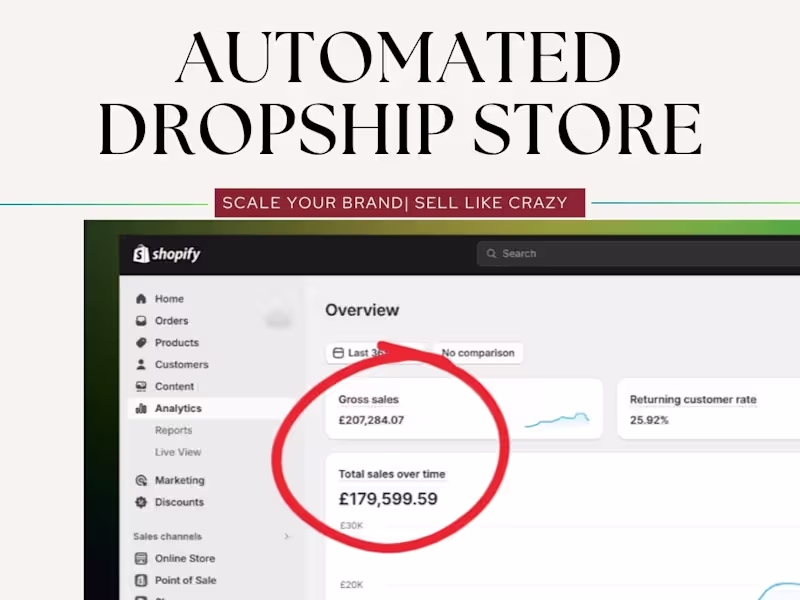 Cover image for Shopify Store Automation – Workflow & Process Optimization