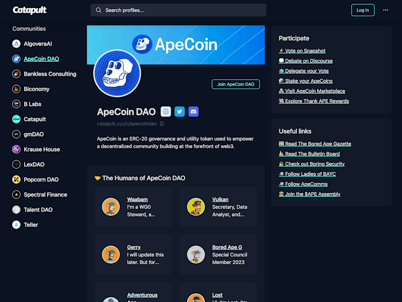 Cover image for Catapult Platform (web3/crypto)