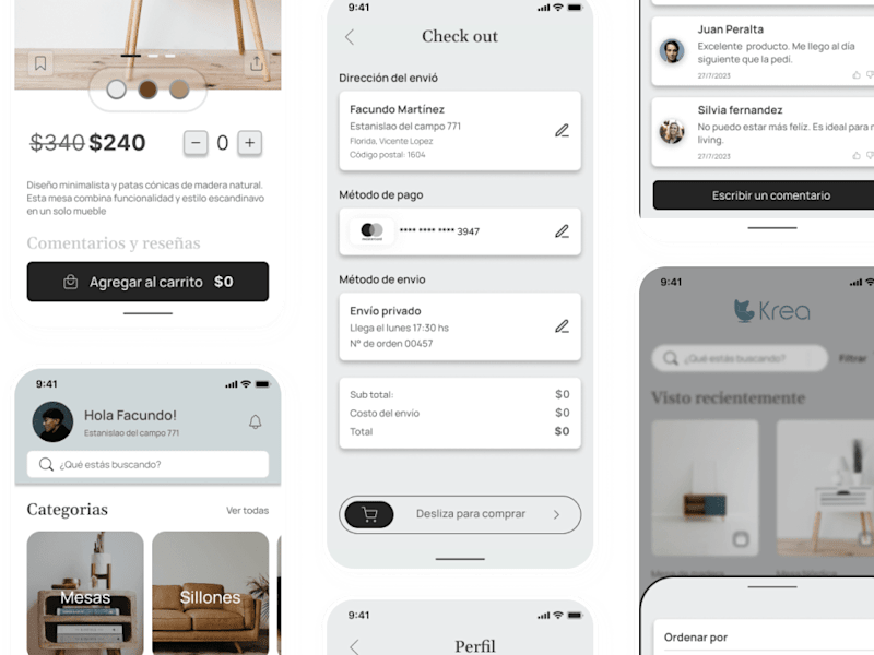 Cover image for Krea: furniture e-commerce app