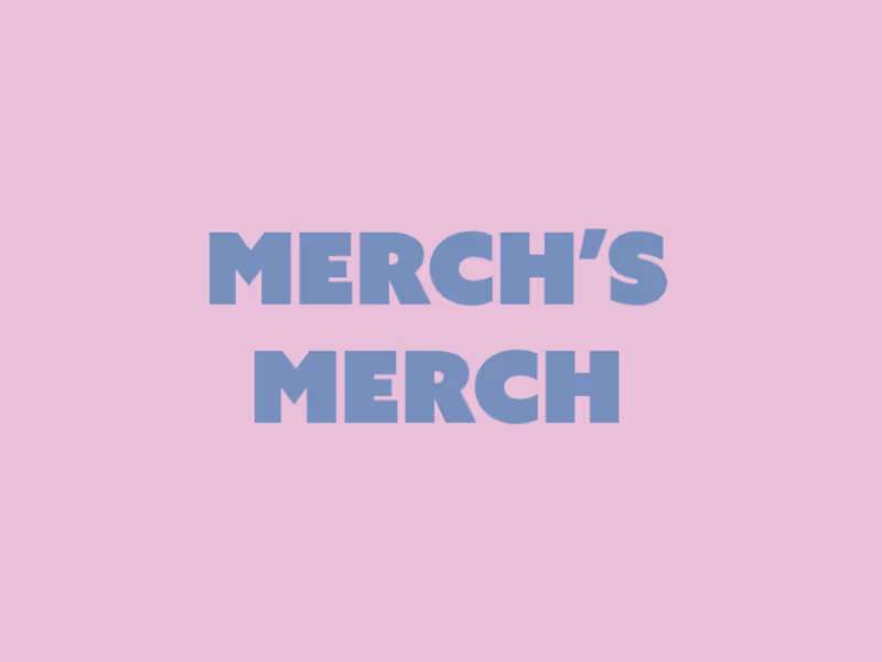 Cover image for MERCH's MERCH