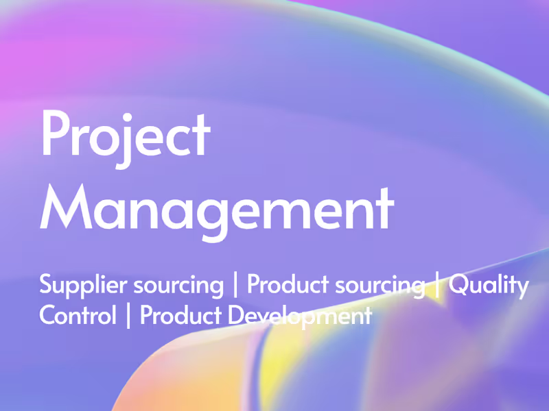 Cover image for Project Management & Virtual Assistance