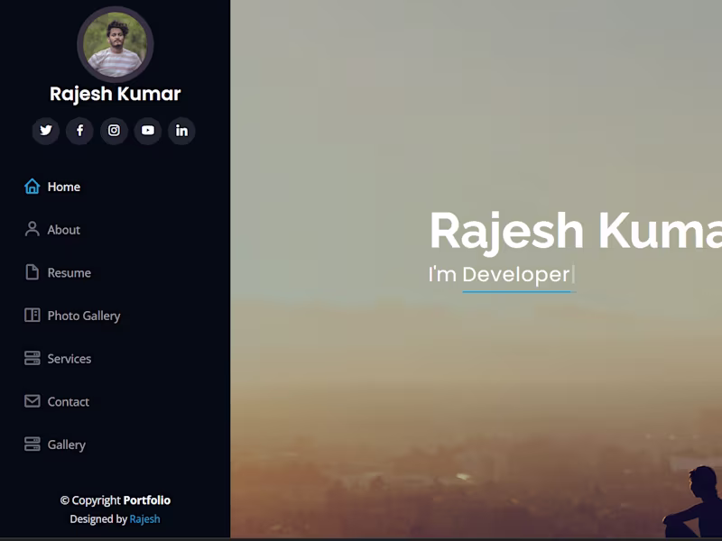 Cover image for Portfolio site