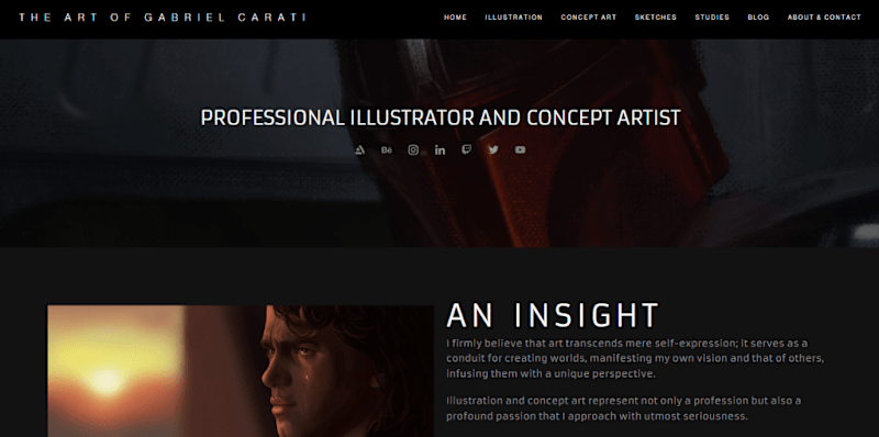 Cover image for Professional Artist Portfolio