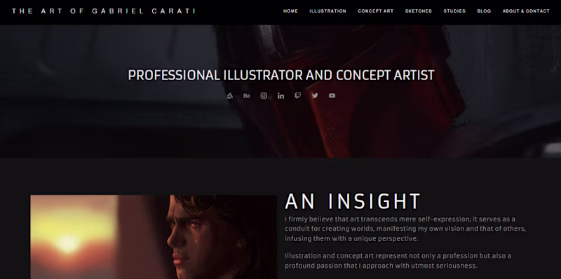 Cover image for Professional Artist Portfolio