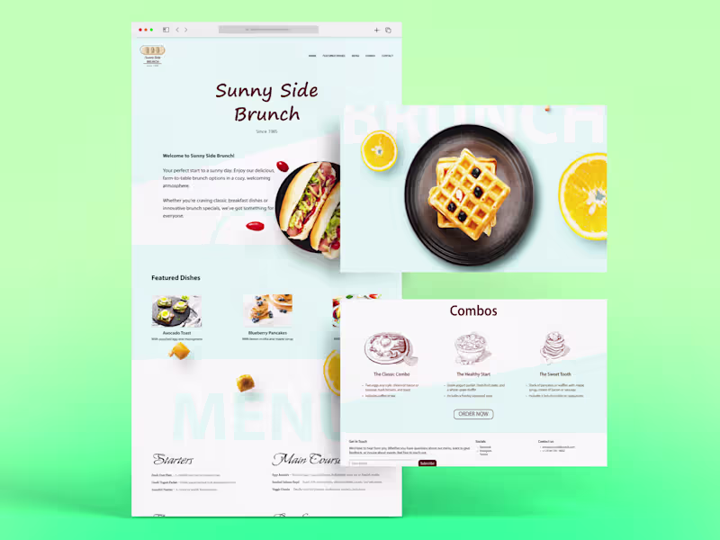 Cover image for Sunny Side Brunch