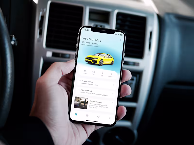 Cover image for Automotive Companion App Design