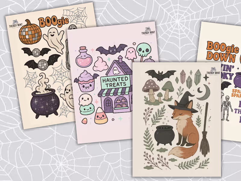 Cover image for Creating trending spooky season templates by using my "secre...