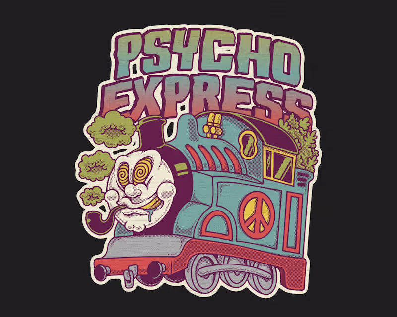 Cover image for PSYCHO EXPRESS