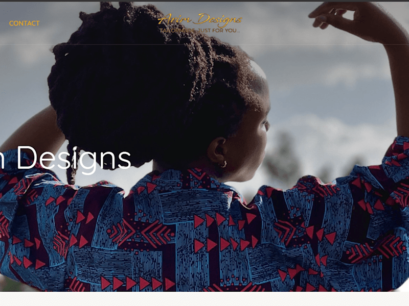Cover image for Arim designs Wordpress website