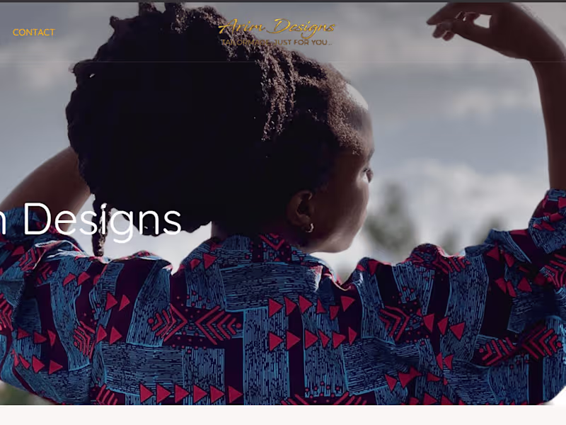 Cover image for Arim designs Wordpress website