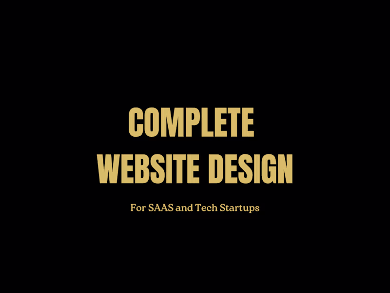 Cover image for Full Website UIUX Design