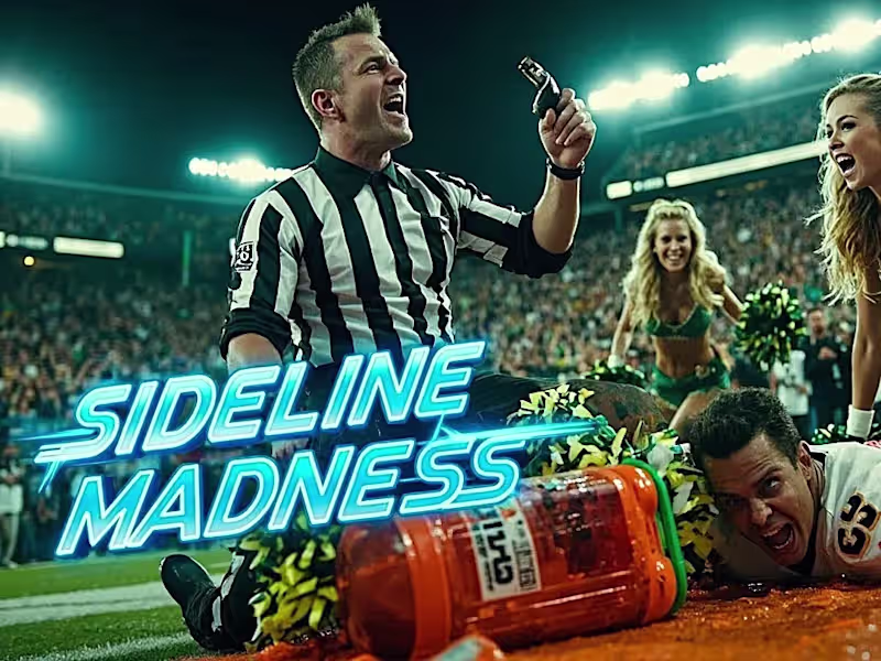 Cover image for The Most BRAIN MELTING Football Game in America