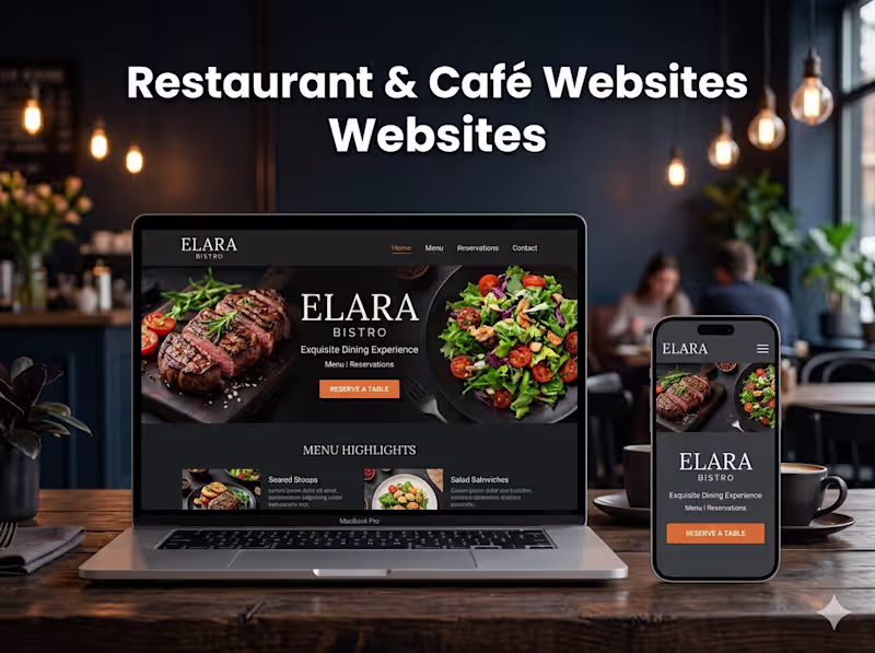 Cover image for Restaurant & Café Website
