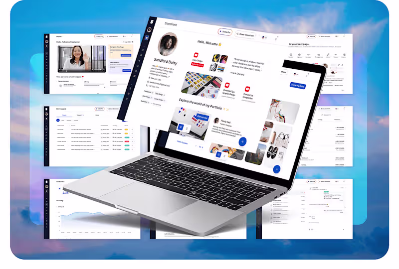 Cover image for UI/UX | Solos'23 - All in one tools for freelancer :: Behance
