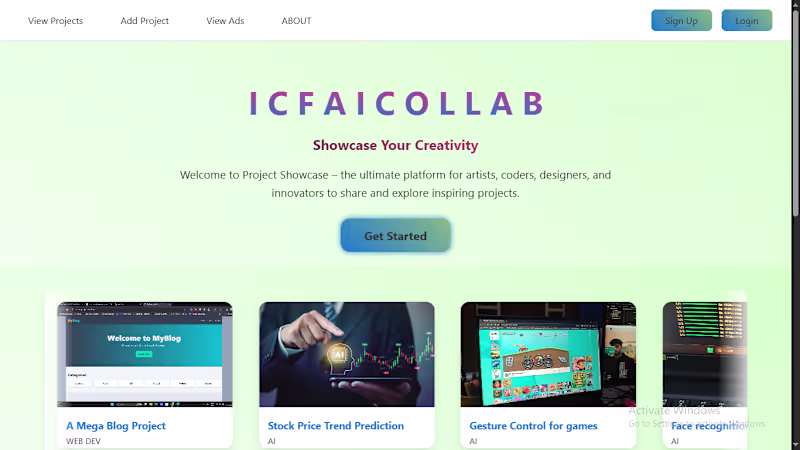 Cover image for Built ICFAICOLLAB – A Full-Stack Collaboration Platform