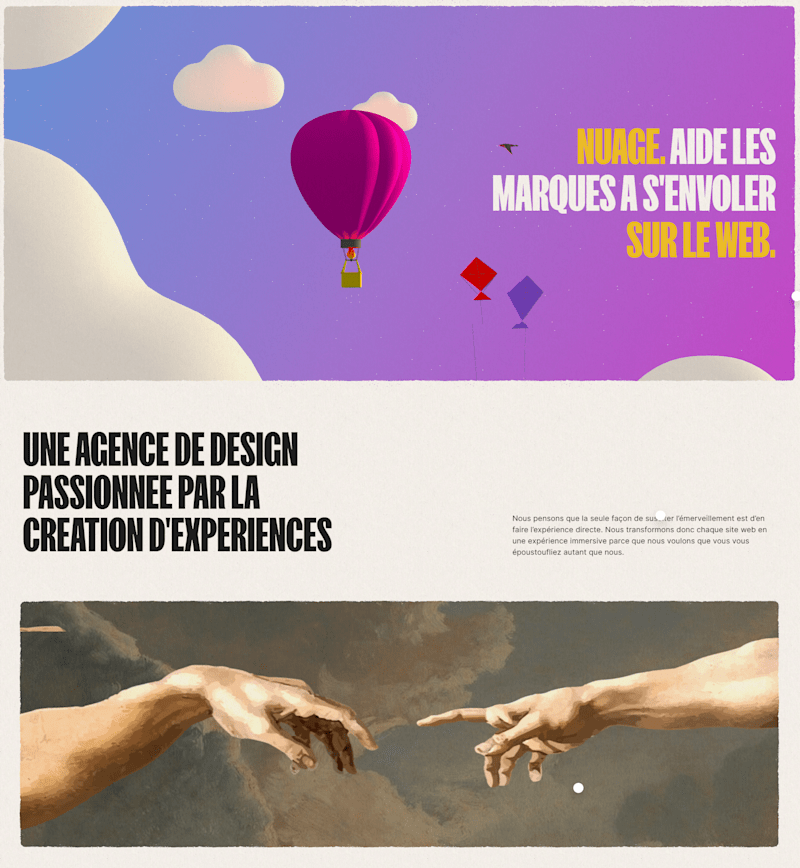 Cover image for Nuage. Design