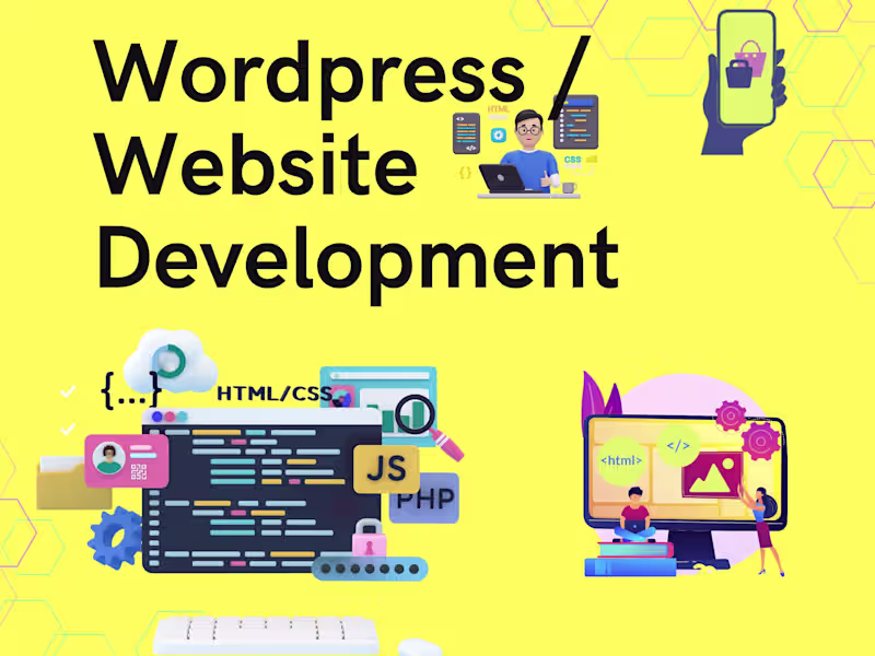 Cover image for Custom Wordpress Website Business & E-Commerce 