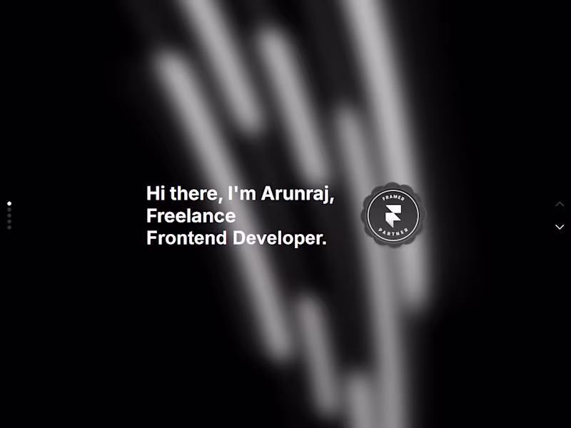Cover image for My Portfolio made in Framer