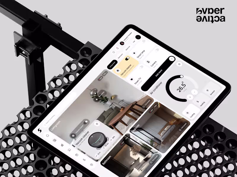 Cover image for HYPERACTIVE | SMART HOME | MOBILE APP