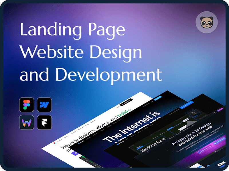 Cover image for Landing Page Website Design and Development