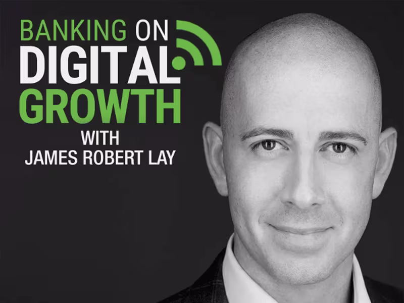 Cover image for Banking on digital growth podcast