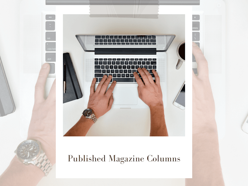 Cover image for Magazine Columns