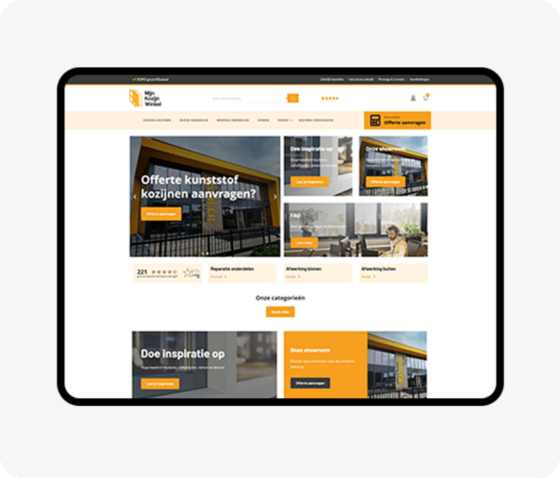 Cover image for Custom WooCommerce E-commerce Platform for Mijn Kozijnwinkel