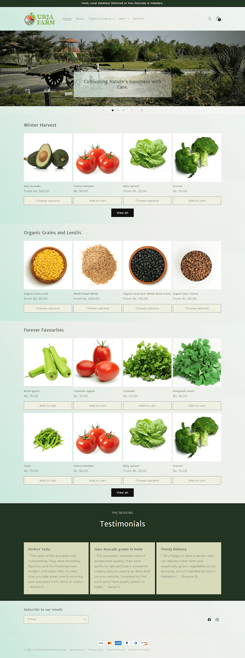 Cover image for Responsive Website Design for E-commerce Store