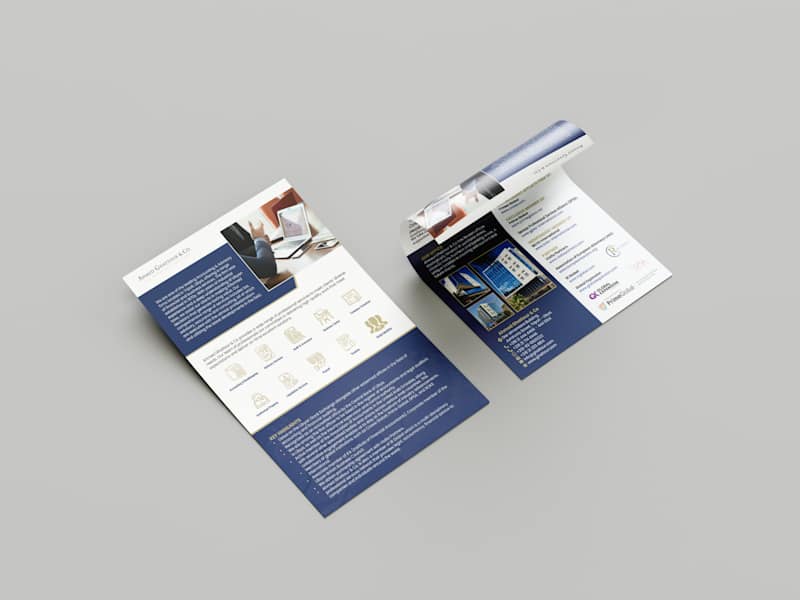 Cover image for Service Flyer Design for Ahmed Ghattour & Co