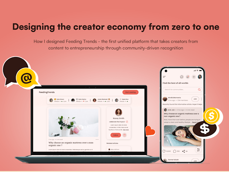 Cover image for Designing Feeding Trends: A Unified Creator Platform
