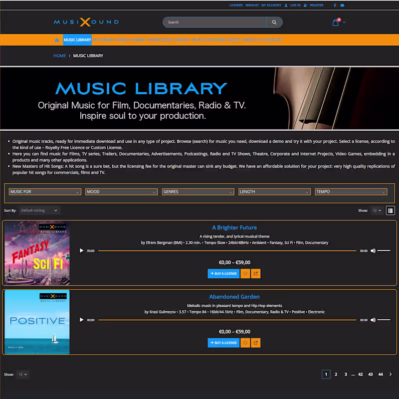Cover image for E-commerce UX Audit for Music Store