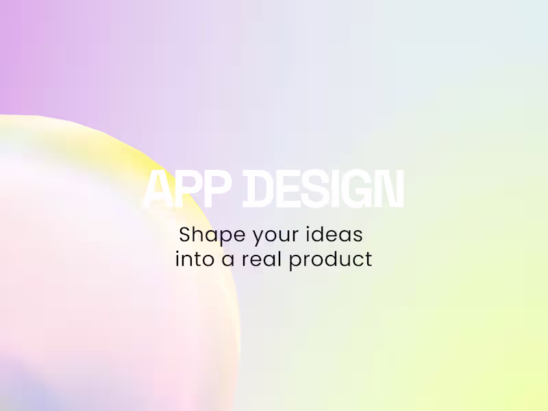 Cover image for App Design 